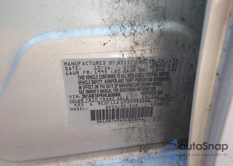 2017 Nissan Sentra Sv from USA, damaged, VIN 3N1AB7AP6HL650066